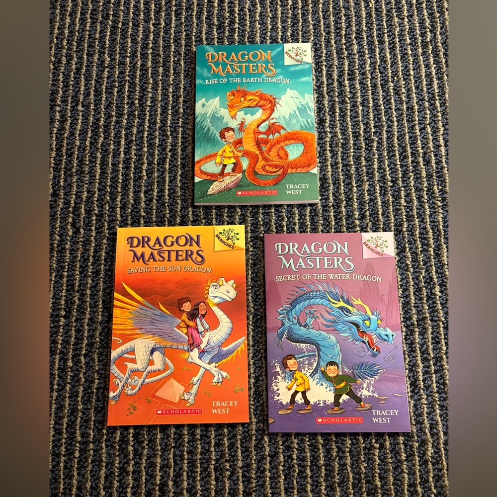 Dragon Masters Books 1 -3 Scholastic Branches